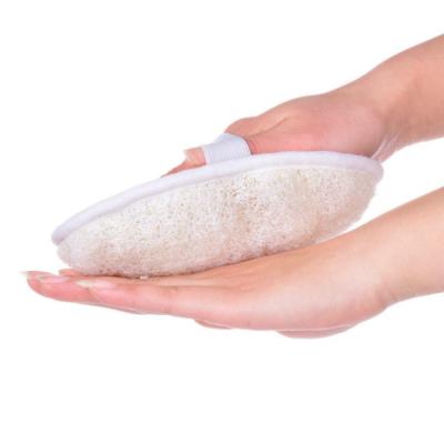 China All Natural Loofah Oval Face Loofah Shape 12*8cm 12*8cm Bath Sponge Wholesale Clean for sale