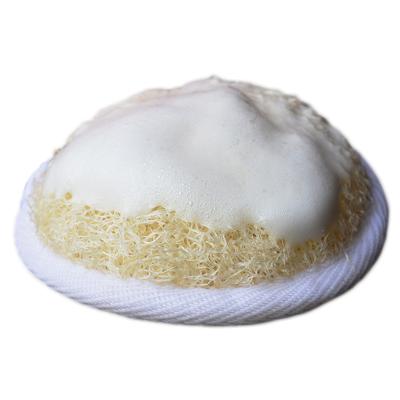 China EXFOLIATE Natural Exfoliator Loofah Pad Body Scrubber Loofahs Exfoliating Body Sponge Bath Loofah for sale