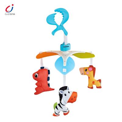 China Soft Toy Hot Selling Infant Playing Soft Baby Crib Sleeping Animal Push Mobile Hanging Toy for sale