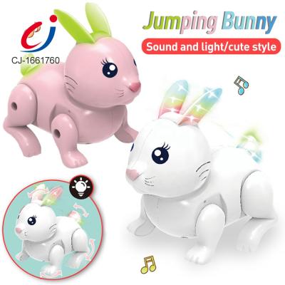 China Newest Educational Toys Electric Bungee Rabbit Toys, Rabbit Toys with Light and Music CJ-1661760 for sale