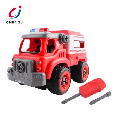 China DIY TOY Wholesale building blocks car model educational diy toy with sound for sale