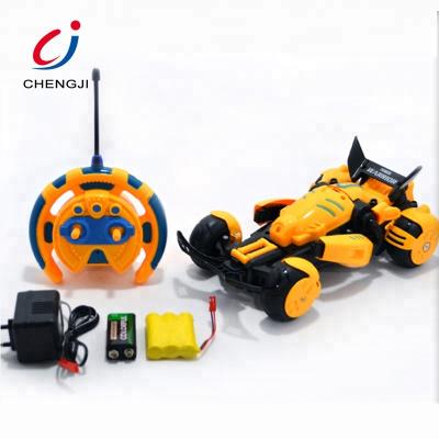 China RC model Wholesale 4 channel deformation rc toys remote control car with light for sale