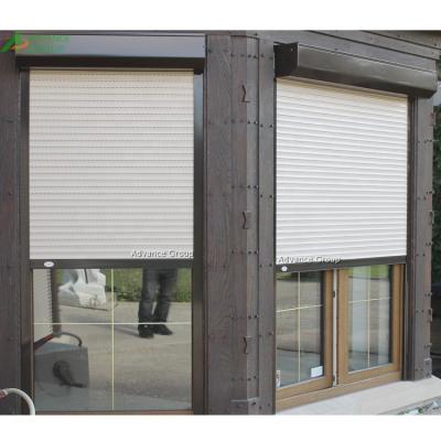 China Traditional Hurricane Proof Motorized Aluminum Hurricane Window Shutter For Florida for sale