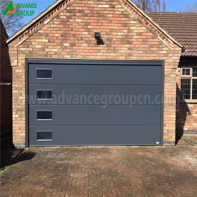 China Sliding Standard Aluminum Sectional Security Garage Door for sale