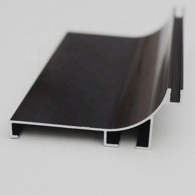 China Modern hot salealuminum extrusion L shape concealed cabinet handle for sale