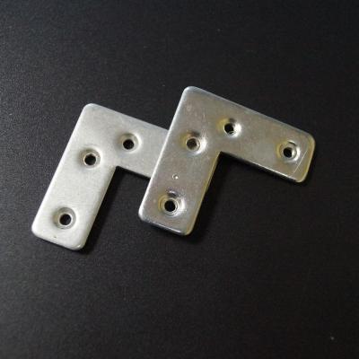 China Easy Installation Aluminum Frame Door Corner Code Cabinet Drawer Hardware Accessories Metal Glass Connector for sale