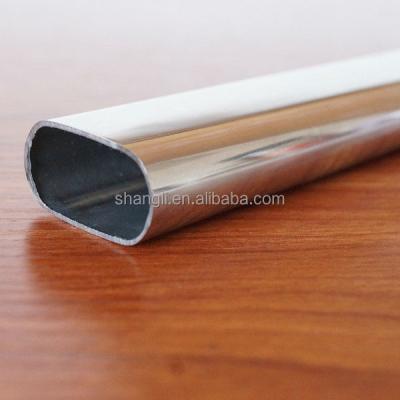 China Adjustable Modern Wardrobe Fabric Tube Aluminum Profile (Others) Hanging Aluminum Wardrobe Accessories for sale