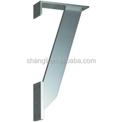 China Aluminum Cabinet Bracket For Bar Table Wash Basin Console Support for sale