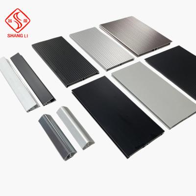 China Easy Install High Quality Aluminum Skirting Boards Low Profile Hot Selling Aluminum Skirting Board Profile for sale