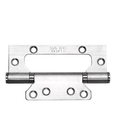 China Modern Stainless Steel 4*3*3 Latch Locking Hinges Cheap Wooden Door Hinge for sale