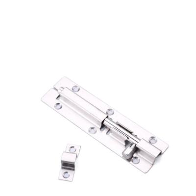 China Modern Flat Key Bolt Stainless Steel Door Security Latch Bolt Main Door Bolt for sale