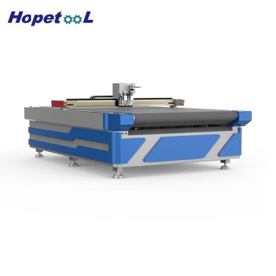 China Building Material Shops High Precision Oscillating Knife Cutting Machine for sale