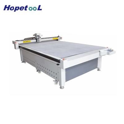 China Building Material Shops Fast Speed ​​Digital Leather Cloth Knife Cutting Machine for sale