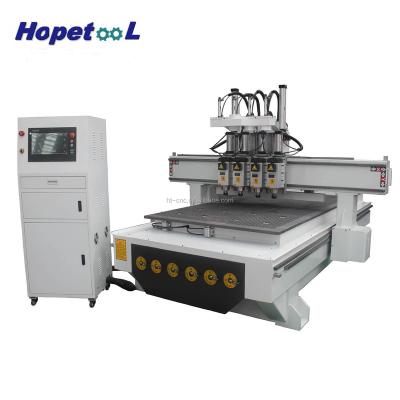 China Garment Shops Factory Supply Fast Speed ​​ATC Spindle /Multi Head CNC Router for sale