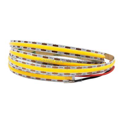 China Hotel Factory Price COB Led Strip 480Leds Ip67 Waterproof Outdoor Flexible Led Strip RA95 3500k 12V/24V White Cob Led Strip Light for sale