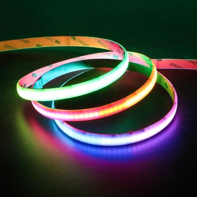 China LANDSCAPE Aoying DC12V With 810 Leds/M Addressable RGB Flexible COB Light Strip Smart Lights for sale