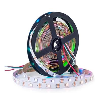 China Residential Sports Stadiums Hotel Garden Aoying WS2812b 5050 RGB Led Strip Digital DMX for sale