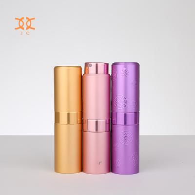 China Friendly 20ml Metal Mist Spray Atomizer Perfume Spray Bottle Gold Refillable Bottle for sale