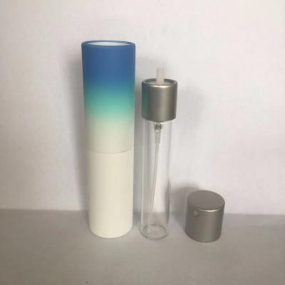 China Serious Refillable Type Personal Care Seaside Twist Up Spray Bottle Perfume 8ml Atomizer Paint Spray Black for sale