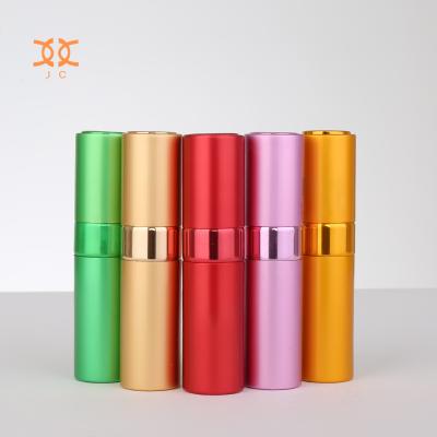 China JZC 0.28oz 8ml High Quality Personal Care Perfume Bottle Moroccan Refillable Perfume Atomizer With Colorful Pump Atomizer Bottle for sale