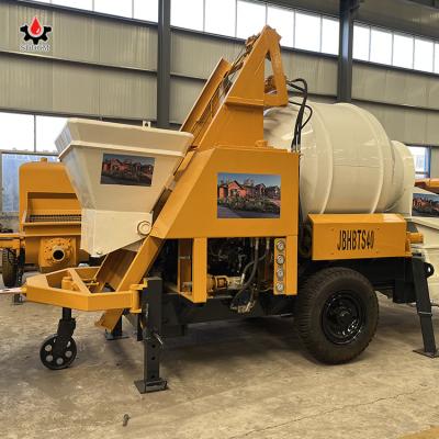 China Construction Material Shops Electric Concrete Trailer Small Concrete Pump Machinery Factory Price or Mobile Concrete Pump China Diesel for sale