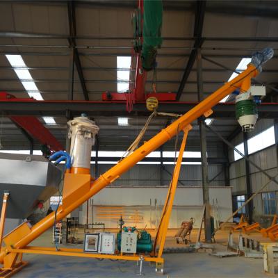 China Manufacture Fire Resistant Price Mobile SDDOM Loader Cement Filling Automatic Silo System Auger Feeding Screw Conveyor for sale