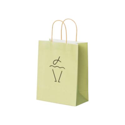 China Customized Recyclable Beverage Doggie Bag Take Away Disposable Food Bag Kraft Paper Bag for sale