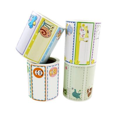 China Waterproof custom self-adhesive label roll sticker printing label adhesive label product sticker printing printing for sale