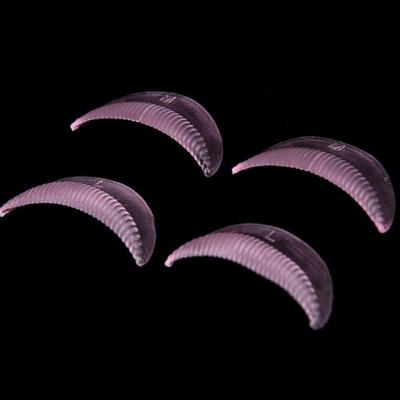 China Silicone 5 Pairs Clean Korean Single Lashes Flexible Eyelash Lift Silicone Pad for sale