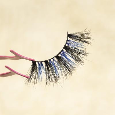 China Wholesale Colored Mink Lashes Colored Attractive Lashes And Packing for sale