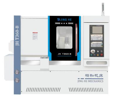 China Building material stores Taizhou Jinghe T360 inclined bed CNC machine tool is economical and affordable, equipped with GSK system milling machine tool for sale