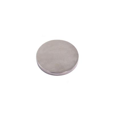 China Industrial Magnet 50mm x 5mm Large Neodymium Magnet Sheet 50mm Round Magnet Disc Magnet for sale