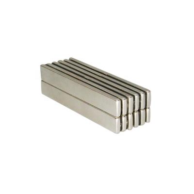 China Industrial Neodymium Magnet Bar Magnet N48 Strongest Magnet Bar With Length 80mm for sale