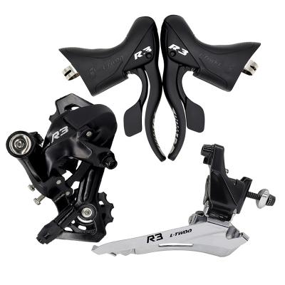 China Road Bikes LTWOO R3 2X8 Speed ​​Road Bike Derailleurs Kit Shifter Brake Lever 16 Speed ​​Bicycle Rear Derailleur Groupset SHIMANO for sale