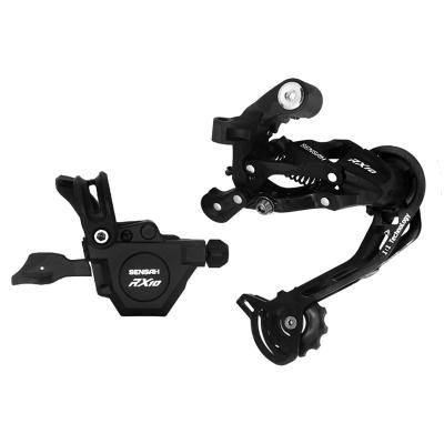 China MTB Bike SENSAH RX10 1X10 Speed ​​Derailleurs Kit Groupset Mountain Bike Shifter Lever 10 Speed ​​Rear Derailleur For MTB Bicycle Parts for sale