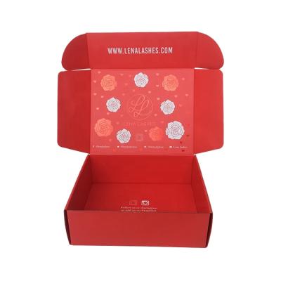 China New Promotion Hot Style Recyclable Printed Postal Mailing Mailing Box Cardboard Post Box Box for sale