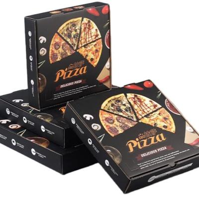 China 2022Wholesale Recyclable 8 10 12 16 Inch Reusable Pizza Cardboard Custom Printed Cheap Corrugated Paper Packaging Pizza Box for sale