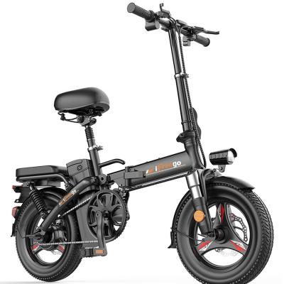 China Mini Electric Motorcycle Lithium Battery 48V Foldable Electric Bicycle For Adults 14 Inch for sale