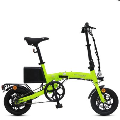 China Folding multi-function electric bicycle small mini small motor light lithium aluminum alloy bicycle choose men's and women's battery SC for sale