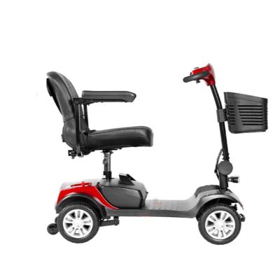 China 24V Older Electric Scooter Disabled New Cool Four Wheel Folding Portable Storage Battery Electromobile Xyy001 for sale