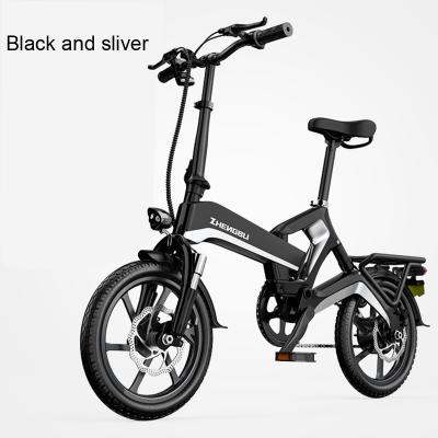 China Standard 16 Inch Folding Electric Bicycle 400W Moter 48V With Graphene Lithium Battery Men And Women Bike for sale