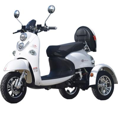 China Electric Elderly Children Adult Electric Pickup Bike Battery Household Bicycle Tricycle Two Seat Take-Out Scooter for sale