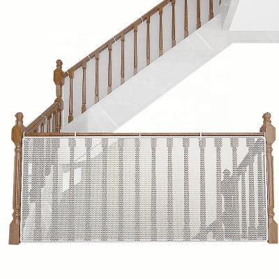 China 6*0.9meters baby stair net child safety anti fall net baby stair net multicolor balcony safety net for sale