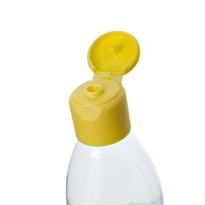 China Household Products SHOFF 50ML Baby Shampoo Lotion PET Cosmetic Packing Plastic Bottles With Flip Top Cap for sale