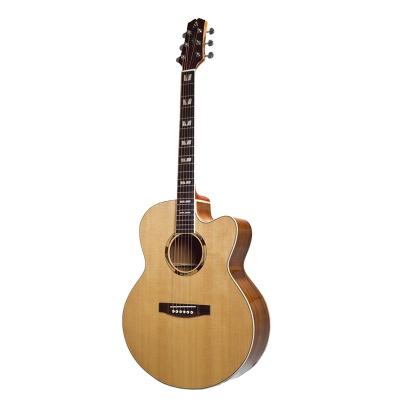 China New 42 Inch Superior Solid Guitars Aosen Student Instrument Acoustic Guitar for sale