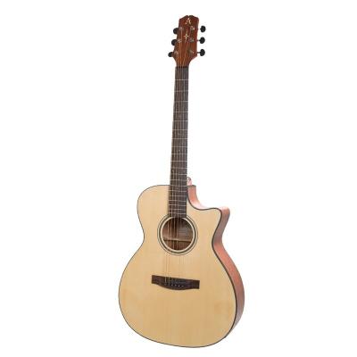 China Plywood Aosen Guitars Price 6 String Best 40 Inch Guitar Basswood Plywood Guitar Full for sale