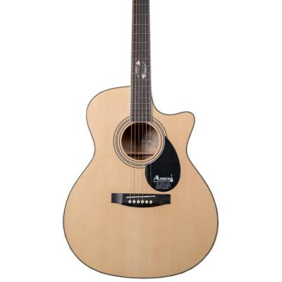 China 41 Inch Top Body OEM Plywood Guitar Acoustic Guitar 6 String For New Beginners for sale