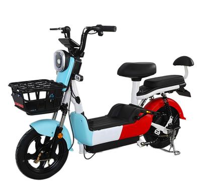 China 2023 steel bike wholesale electric bicycle cheap E bike city electric bike for sale for sale