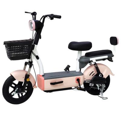 China City Steel Two Seat Design 350w 48v Electric Scooter Fat Bike Classic Fat Bike for sale