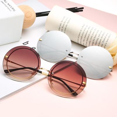 China Eyewear frameless square sunglasses new high quality women's sunglasses models sunglasses 2022 fashion big for sale